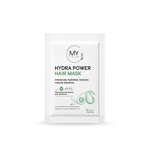 Зволожуюча маска для волосся Hydra Power MY Cosm, 10 мл MC0005 фото
