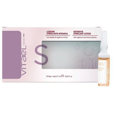 VITAEL HAIR LOSS INTENSIVE STIMULANT LOTION Ампули інтенсивний активатор росту для волосся 7х10 мл VIT021 фото