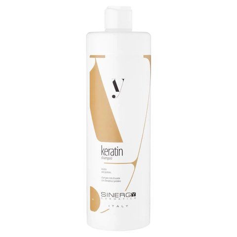 Sinergy Y4.1 Reconstruction Keratin Shampoo Шампунь для реконструкції пошкодженого волосся з кератином, 500 мл 2134 фото