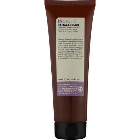 Insight Damaged Hair Restructurizing Mask Маска для відновлення пошкодженого волосся 250мл Ins0042 фото