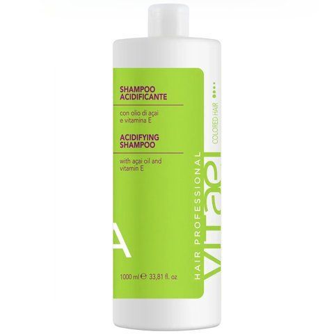VITAEL COLORED HAIR ACIDIFYING SHAMPOO Шампунь для фарбованого волосся 1000 мл VIT005 фото