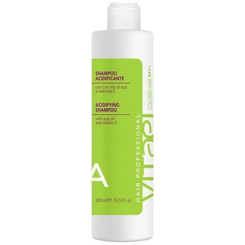 VITAEL COLORED HAIR ACIDIFYING SHAMPOO Шампунь для фарбованого волосся 300 мл VIT004 фото