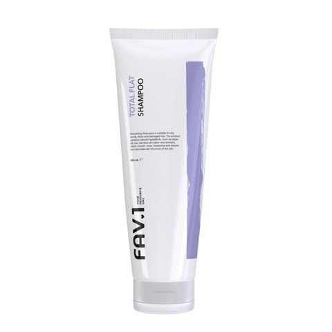 FAV.1 TOTAL FLAT SHAMPOO Розгладжуючий шампунь 250 мл FV007 фото