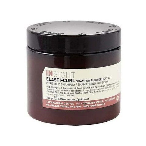 Insight Elasti-Curl Pure Mild Shampoo Шампунь м'який для кучерявого волосся 200гр Ins0004 фото