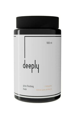 Глянцева маска для волосся deeply gloss finishing mask 1000 мл DP00020 фото