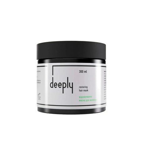Відновлююча маска для волосся deeply restoring hair mask 300 мл DP00006 фото