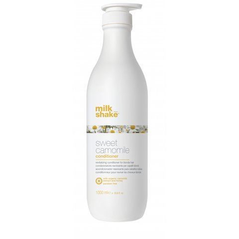 Milk Shake sweet camomile conditioner Відновлюючий кондиціонер для білявого волосся 1000 мл MLK0149 фото