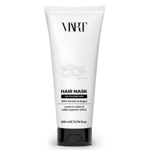 Маска для волосся "Viart Mask KERATIN WITH ARGAN for Colored Hair" 200ml vrt0031 фото