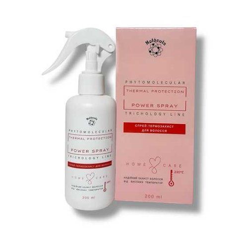 Molecula Thermal Protection Power Spray PHYTOMOLECULAR "Фітомолекулярний спрей-термозахист для всіх типів волосся 200 мл tov0029 фото