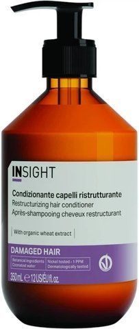 Insight Damaged Hair Restructurizing Conditioner кондиціонер для відновлення пошкодженого волосся 350мл (скло) Insskl0011 фото
