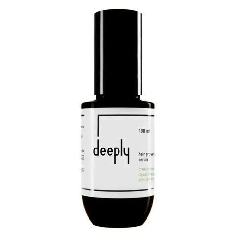 Стимулююча сироватка для росту волосся deeply hair growth serum 100 мл DP0023 фото