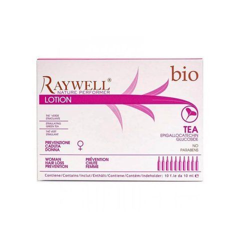 Raywell Tea Ампули проти випадіння волосся для жінок, упаковка RR334 фото
